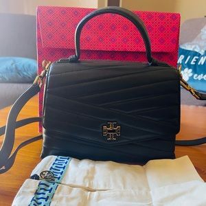 Tory Burch Kira chevron top handle bag